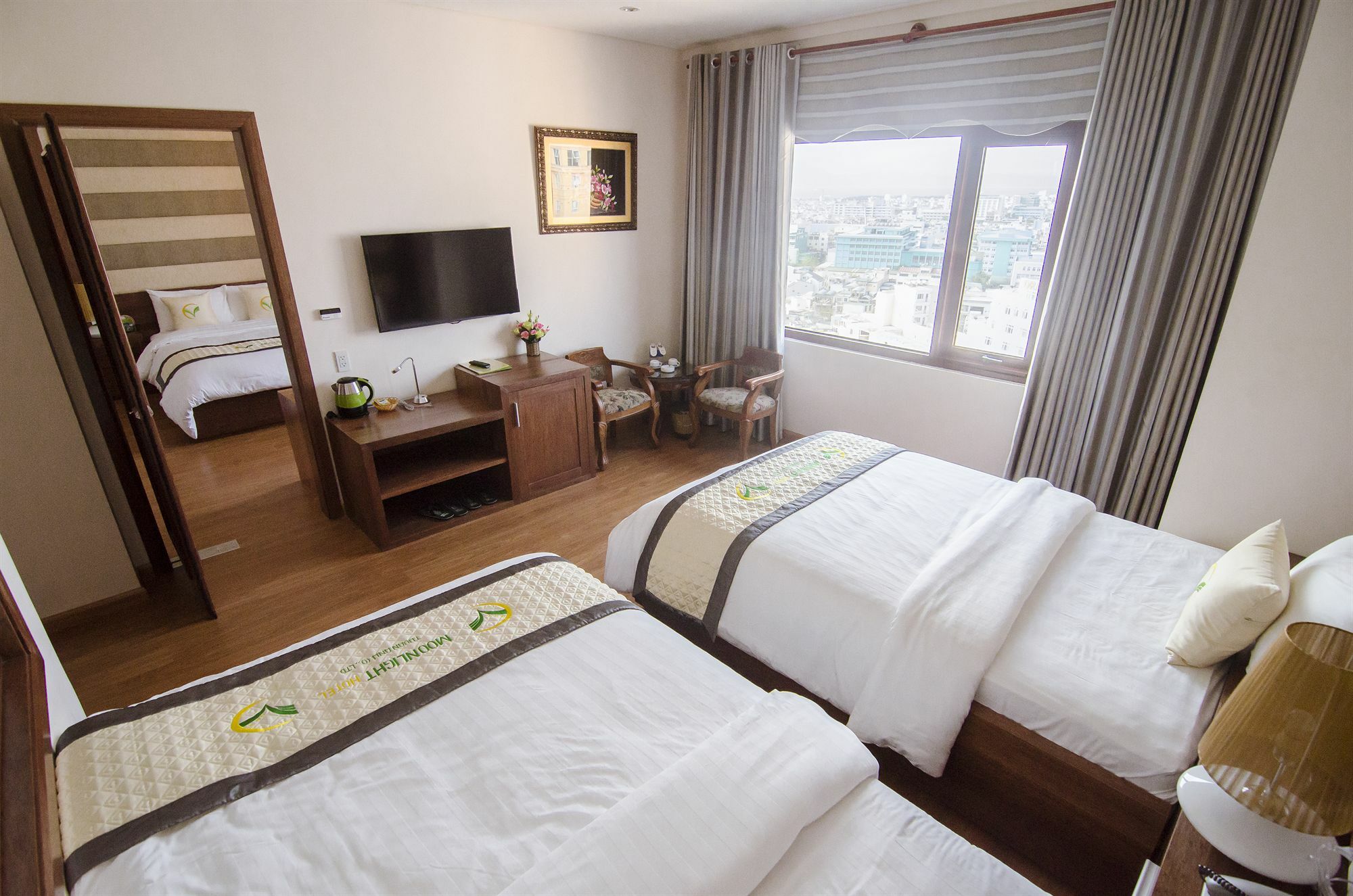 Moonlight Hotel Suites & Spa - Dragon Bridge View & Beautiful City View Đà Nẵng Exterior foto